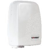 Сушилка для рук SONNEN HD-120, 1000 Вт, пластиковый корпус, белая, 604190