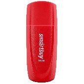 Флеш-диск 16 GB SMARTBUY Scout USB 2.0, красный, SB016GB2SCR