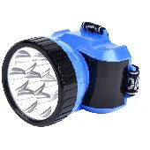 Фонарь налобный Smartbuy SBF-24-B, аккумуляторный, светодиодный, 7 LED, синий, 307986, SBF-24-B