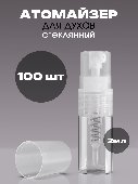 Флакон атомайзер для духов 2 мл. стекло 100 шт.