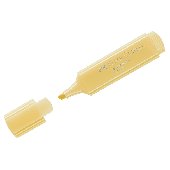 Текстовыделитель Faber-Castell "46 Pastel" ванильный, 1-5мм, 306104