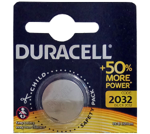Батарейка Duracell DL/CR 2032 (блистер 1 шт.)