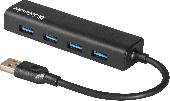 Универсальный USB разветвитель Defender Quadro Express USB3.0, 4 порта