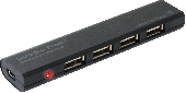 Универсальный USB разветвитель Defender Quadro Promt USB 2.0, 4 порта