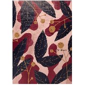 Записная книжка А6 24л., сшивка Second, 90г/м2, золотое тиснение, тонированный блок, нелинованный, 344074, 1100556