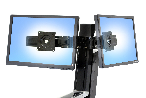 97-583-009 / Ergotron Шарнирный крепеж для поворота второго монитора (для систем WorkFit-S: монитор/монитор, монитор/ноутбук)