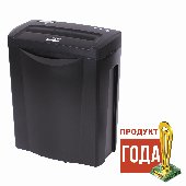 Уничтожитель (шредер) BRAUBERG S8-S, 1-3 человека, 2 уровень секретности, полоски 6 мм, 8 листов, 15 л, 531088