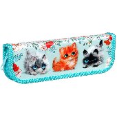 Пенал 1 отделение, 190*60 ArtSpace "Котята", ламинированный картон, 331884