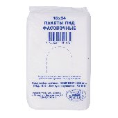 Пакеты фасовочные КОМПЛЕКТ 1000 шт., 16x24, ПНД, 6 мкм, евроупаковка