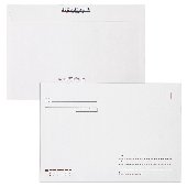Конверты С4 (229х324 мм), отрывная лента, Куда-Кому, 100 г/м2, КОМПЛЕКТ 50 шт., BRAUBERG, 112185, С4НПс-50