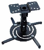 Кронштейн для проектора Cactus CS-VM-PR04-BK черный макс.10кг настенный и потолочный поворот и наклон