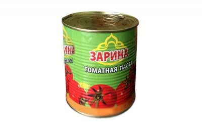 Томатная паста Зарина (Zarina) 800гр. ж/б, [коробка 12шт.]