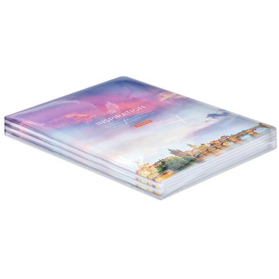 Тетрадь 48л., А4, клетка ArtSpace "Путешествия. Sky landscape", глянцевый УФ-лак, 263564