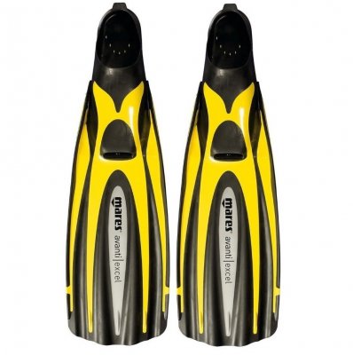 Ласты для плавания MARES AVANTI EXCEL, р.44-45, цв.желтый, 410316