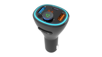 Автомобильный FM-трансмиттер с дисплеем Ritmix FMT-B300