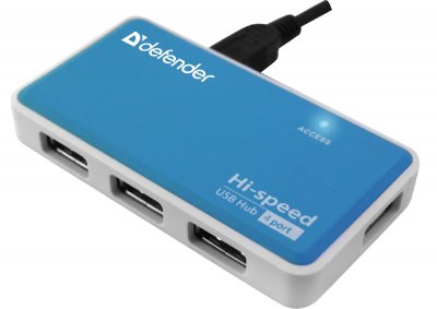 Разветвитель Defender QUADRO POWER USB2.0
