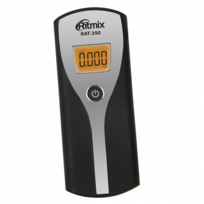 Алкотестер с п/п датчиком RITMIX RAT-350 Silver