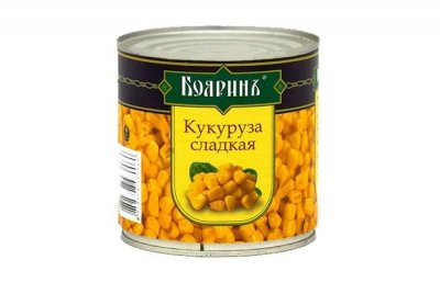 Кукуруза сладкая консервированная Бояринъ ж/б, 425мл в упаковке по 12шт Кубань