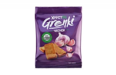 Гренки «Хрустец» со вкусом чеснока 130г