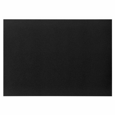 Доска меловая А4 (21x29,7 см), немагнитная, без рамки, ПВХ, ЧЕРНАЯ, BRAUBERG, 238315