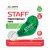 Корректирующая лента STAFF, 5 мм х 3 м, корпус зеленый, с подкручиванием, блистер, 226810 Корректирующая лента STAFF, 5 мм х 3 м, корпус зеленый, с подкручиванием, блистер, 226810