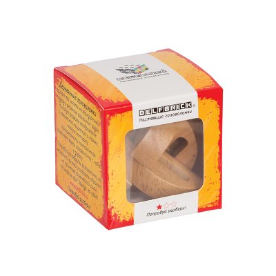 Игра-головоломка деревянная DELFBRICK "Сфера", 6 элементов, 313155