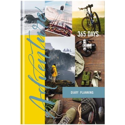 Ежедневник недатированный А5, 176л., 7БЦ BG "Adventure", глянцевая ламинация, 326698