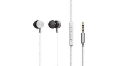Вставные наушники с функцией гарнитуры RITMIX RH-127M Silver