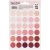 Наклейки бумажные MESHU "Trecker dots pink", 328507