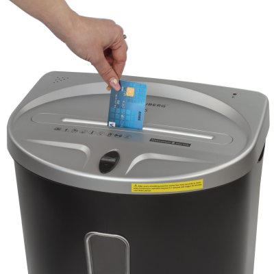 Уничтожитель (шредер) BRAUBERG S8-DS, 3-5 человек, 2 уровень секретности, полоски 4 мм, 8 листов, 23 л, 531772