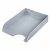 Лоток горизонтальный для бумаг BRAUBERG "Standard", 350х253х65 мм, серый, 238347