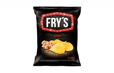 Чипсы картофельные «FRYS» Бекон 70г