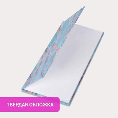 Планинг-еженедельник недатированный (165х90 мм) STAFF, твердая обложка, УФ-ЛАК, 64 л., "Marble", 113516