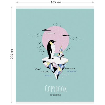 Тетрадь 48л., А5, клетка ArtSpace "Рисунки. Good ideas", суперэконом, 276235