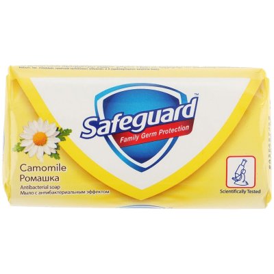Мыло туалетное Safeguard "Ромашка", 90г, 225708, 81495632