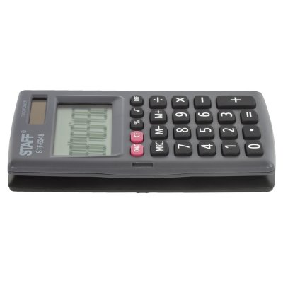 Калькулятор карманный STAFF STF-6248 (104х63 мм), 8 разрядов, двойное питание, 250284