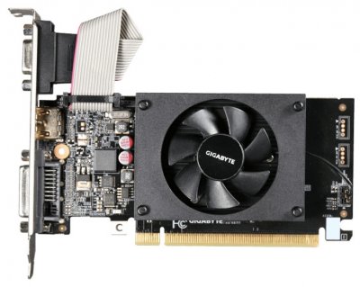 Видеокарта GIGABYTE GeForce GT 710 (GV-N710D3-2GL)