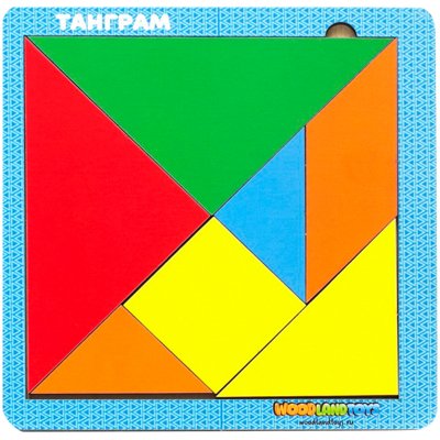 Игра-головоломка Woodlandtoys "Танграм 2.0", 308864