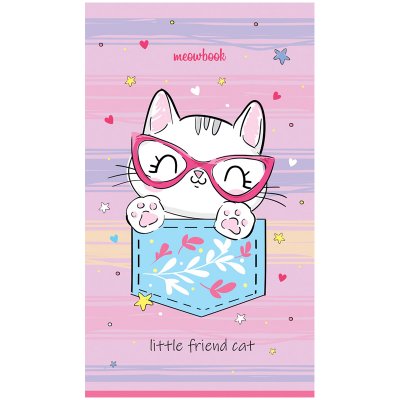 Блокнот А7 48л. на склейке ArtSpace Cute animals, 342762, Б7к48кл_46879