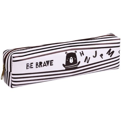 Пенал мягкий, 200*55*40 MESHU "Be brave", искусственная кожа, 332424
