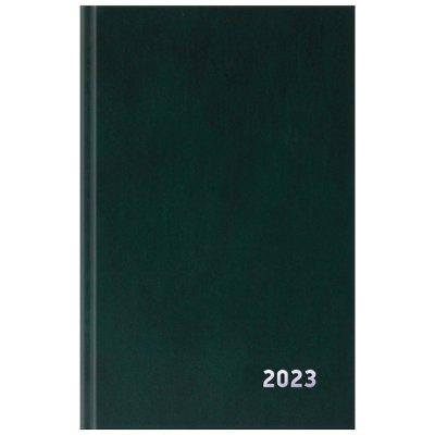 Ежедневник датир. 2023г., А5, 168л., бумвинил, OfficeSpace, зеленый, 337531