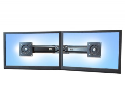 97-783 / Ergotron Дуга для двух мониторов с ручкой