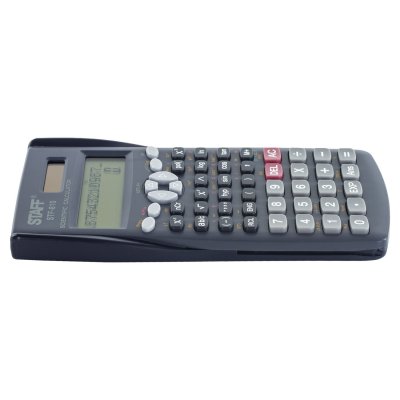 Калькулятор инженерный двухстрочный STAFF STF-810 (181х85 мм), 240 функций, 10+2 разрядов, двойное питание, 250280
