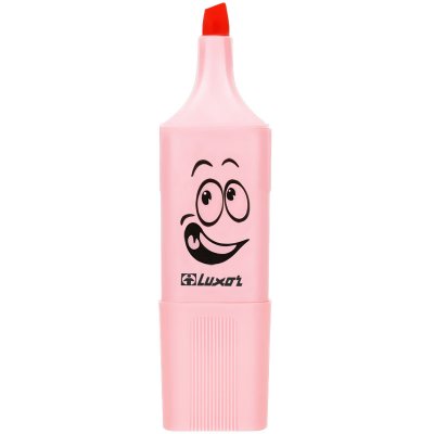 Текстовыделители Luxor Eyeliter Pastel пастельный розовый, 1-5мм, 338393