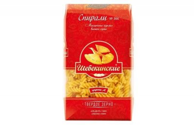 Шебекинские – Спирали (№366) 450г, в коробке по 20 штук