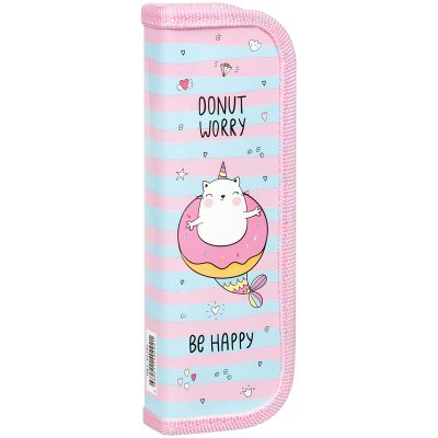 Пенал 1 отделение, 190*60 ArtSpace "Donut worry", ламинированный картон, 331881