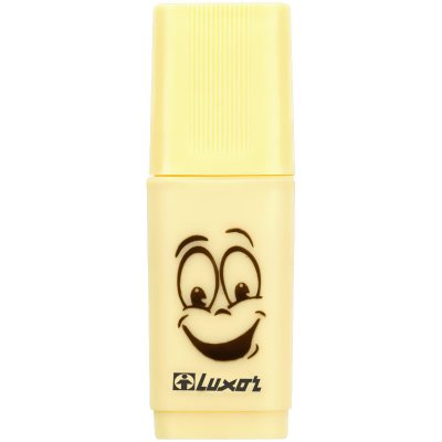 Текстовыделители Luxor Eyeliter Pastel пастельный желтый, 1-4,5мм, 338390