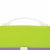 Портфель пластиковый BRAUBERG "Joy", А4 (330х245х35 мм), 13 отделений, с окантовкой, индексные ярлыки, салатовый, 227974