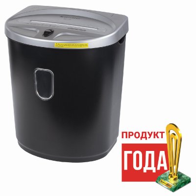 Уничтожитель (шредер) BRAUBERG S8-DS, 3-5 человек, 2 уровень секретности, полоски 4 мм, 8 листов, 23 л, 531772
