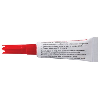 Клей моментальный (суперклей) STAFF НОВАЯ УПАКОВКА, 3 г, на ленте, 604224